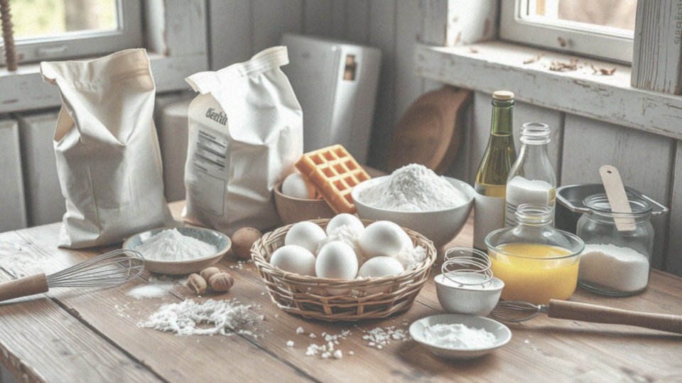 Jakie składniki są kluczowe w cieście na gofry?