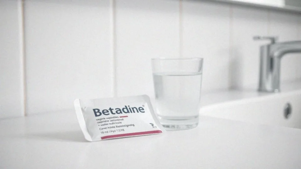 Jak przygotować globulki Betadine do aplikacji?
