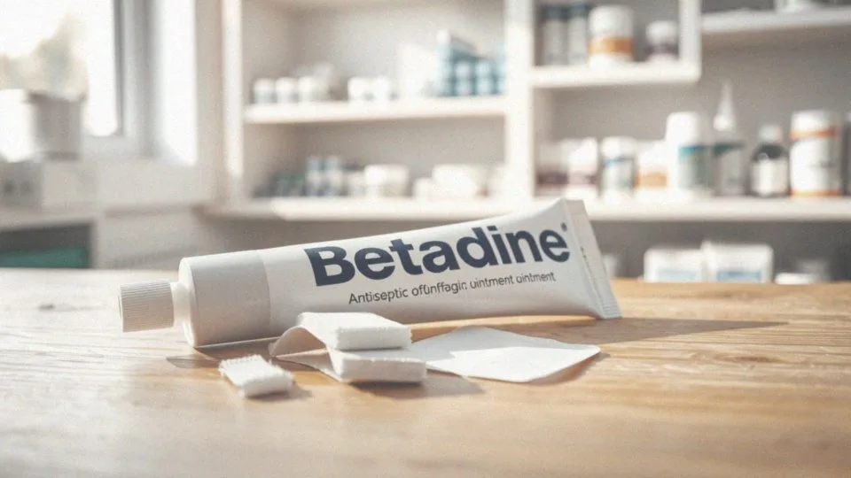 Betadine maść – czy jest na receptę? Informacje i zastosowania